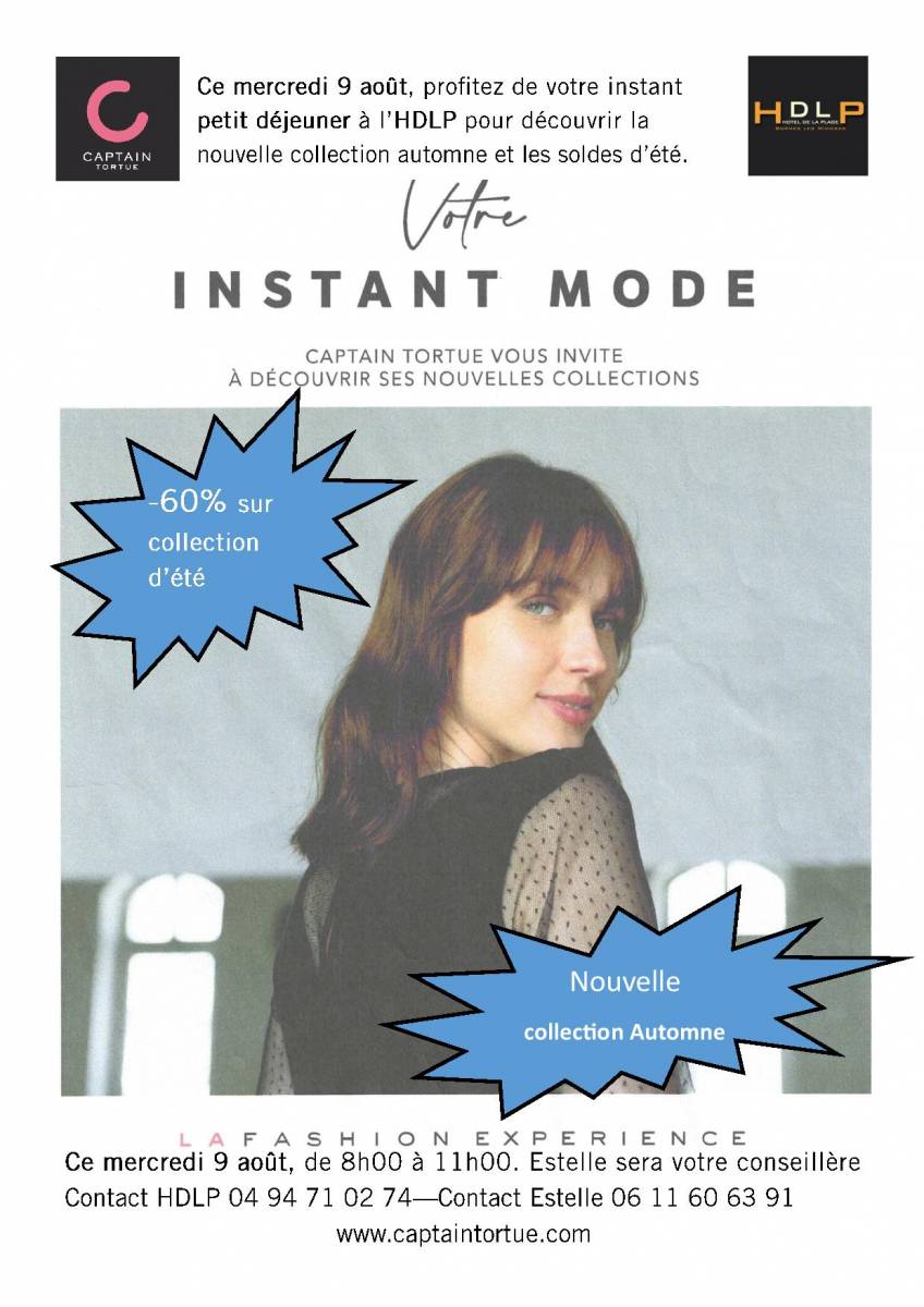 Captain Tortue collection 2023 à L'HDLP de bormes Les Mimosas dans le 83 (Var)