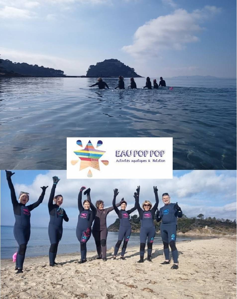 Eau Pop Pop et L'Hotel De La Plage -HDLP, Bormes Les Mimosas La Favière Cabasson, Var Activités aquatique Longe Côtes