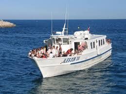 Bateau pour Porquerolles, Port-Cros depuis Le Lavandou
